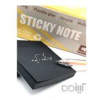 کاغذ یادداشت چسب دار مشکی | Sticky note