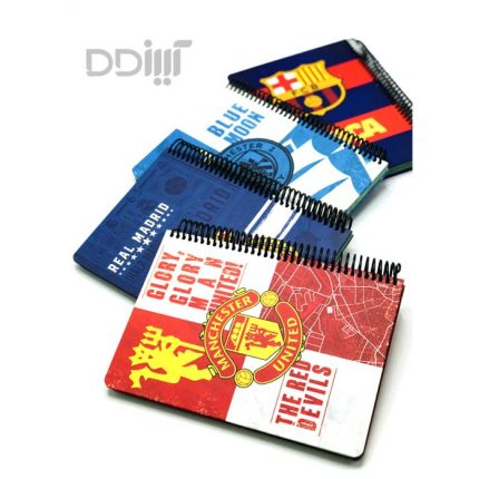 دفتر 100 برگ جلد سخت لانگو سری فوتبالی