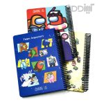 دفتر 100 برگ جلد سخت لانگو سری امانگ آس