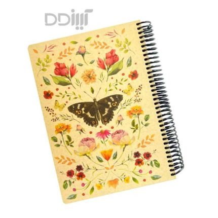 دفتر 100 برگ جلد سخت لانگو سری nature