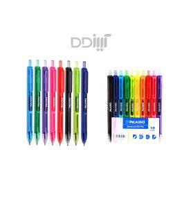روان‌نویس فشاری ژل پیکاسو کیفی 10 رنگ