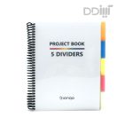دفتر پروژه 100 برگ 5 دیوایدر لانگو | Lango