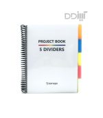 دفتر پروژه 100 برگ 5 دیوایدر لانگو | Lango