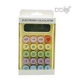 ماشین حساب های رنگی با دکمه گرد | 2888