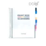 دفتر پروژه 200 برگ 10 دیوایدر لانگو | Lango
