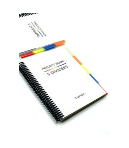 دفتر پروژه 100 برگ 5 دیوایدر لانگو | Lango