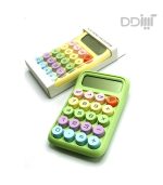 ماشین حساب های رنگی با دکمه گرد | 2888
