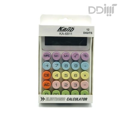 ماشین حساب های رنگی با دکمه گرد | 6811