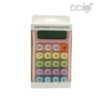 ماشین حساب های رنگی با دکمه گرد | 6811
