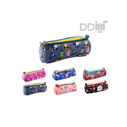 جامدادی استوانه ای سه زیپ E7 پیکاسو Picasso