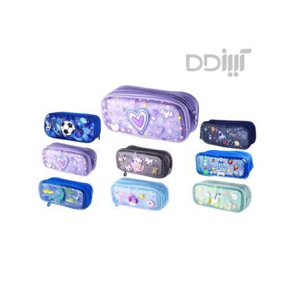 جامدادی دو زیپ طلقی E8 پیکاسو Picasso