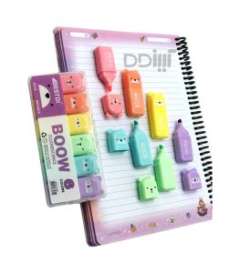 علامتزن تدی 6 رنگ پاستلی