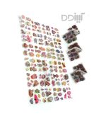 استیکر 100 عددی لبوبو