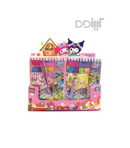 استیکر چیدمان 16 برگی لبوبو