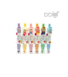 هایلایتر فشاری 24 عددی دورنگ | لبوبو