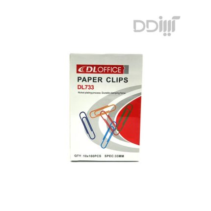 کلیپس رنگی DL | بسته 10 عددی