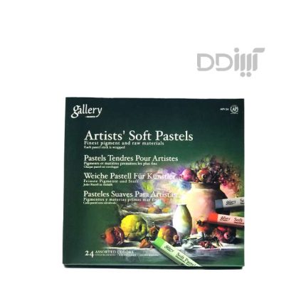 پاستل گچی 24 رنگ گالری Gallery
