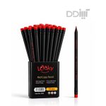 مداد قرمز چوب مشکی لوکی | Looky