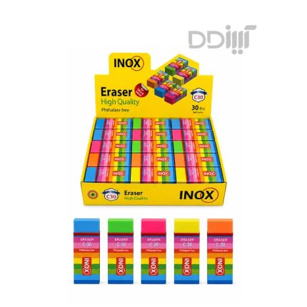پاکن 30 عددی رنگی Inox C30