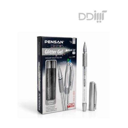 خودکار گلیتری نقره ای پنسان | Pensan