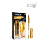 خودکار گلیتری طلایی پنسان | Pensan