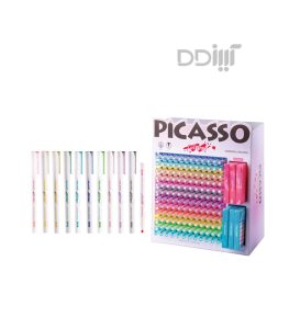 هایلایتر اکلیلی قلمی 648 عددی پیکاسو | Picasso