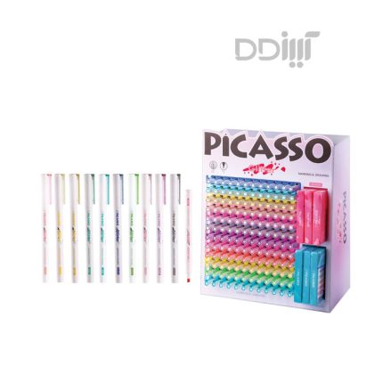 هایلایتر اکلیلی قلمی 648 عددی پیکاسو | Picasso