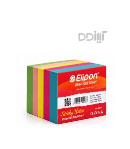 یادداشت چسب دار رنگی الیپون 500 برگ