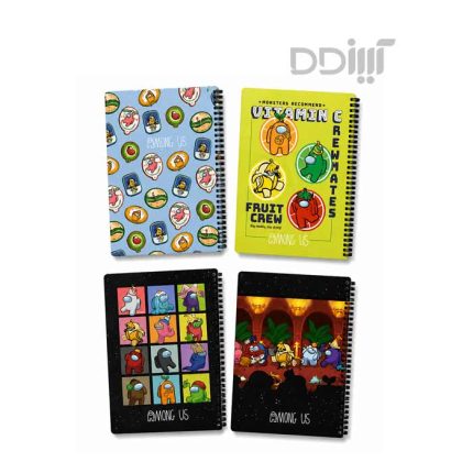 دفتر 100 برگ جلد سخت لانگو | Lango