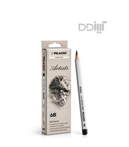 مداد طراحی 6B پیکاسو 12 عددی | Picasso