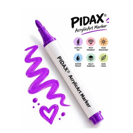 ماژیک اکریلیک 24 رنگ پیداکس PIDAX