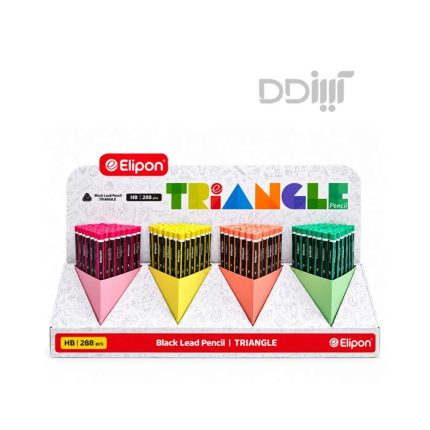 مداد مشکی سه گوش HB الیپون Elipon