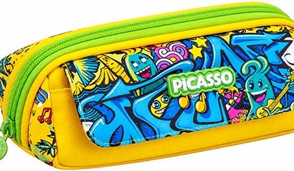 جامدادی تک زیپ جیب دار M7 پیکاسو | Picasso